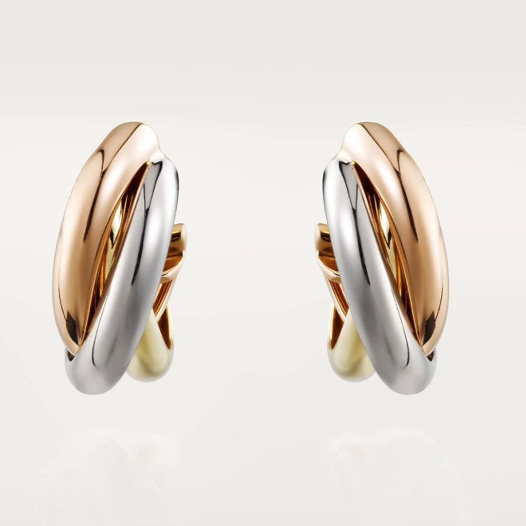 Dreifaltigkeitsmond-Ohrringe