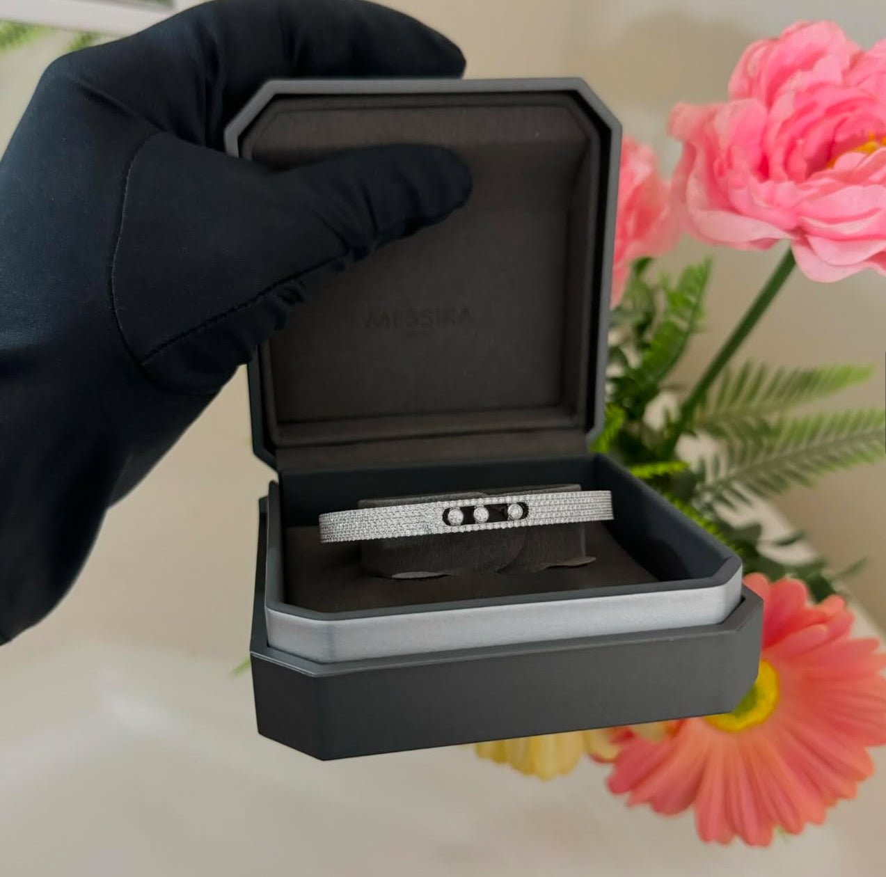 Chaira-Armband mit Diamanten (alle Farben)