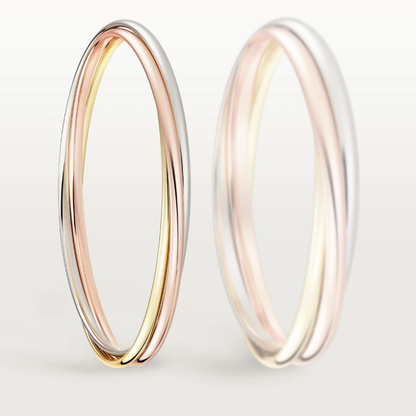 Dünnes Trinity Elaine-Armband