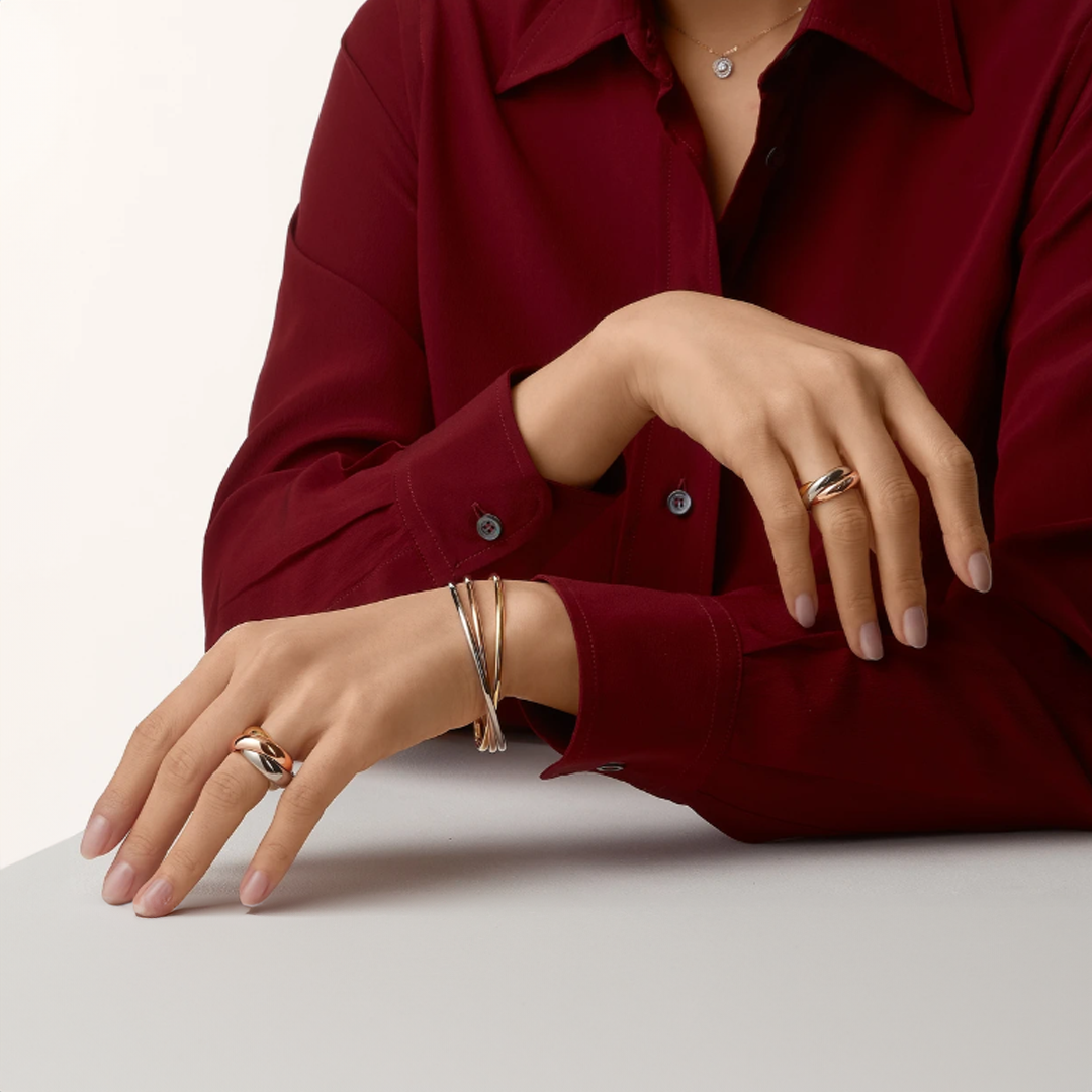 Dünnes Trinity Elaine-Armband