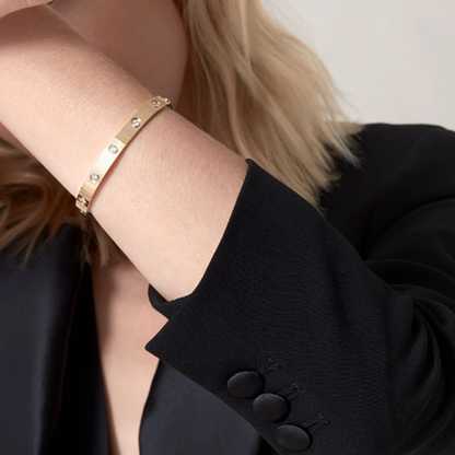 Ava 10-Diamanten-Armreif