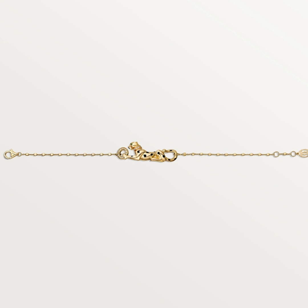 Panther-Bernsteinarmband