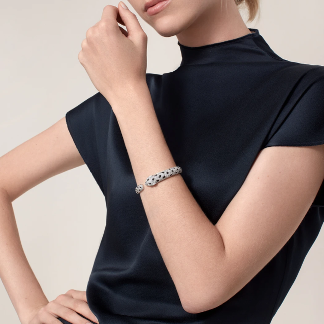 Panther Rose Armband