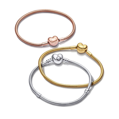 Lola Gold Moments Armband mit Herzverschluss