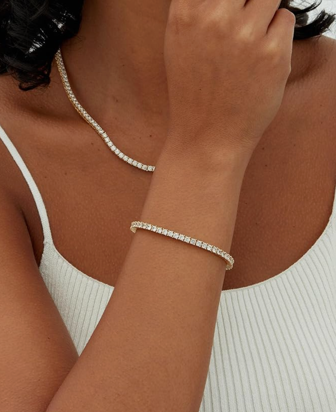 Ash Classic Tennisarmband - Gold