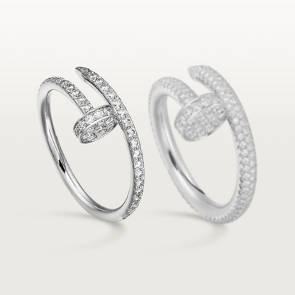 Diamant-Nagelring - Dünn 