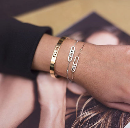 Mollyanne-Armband (in Silber und Gold)