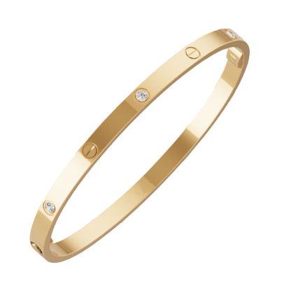 Carolina Diamant Armband - Gold