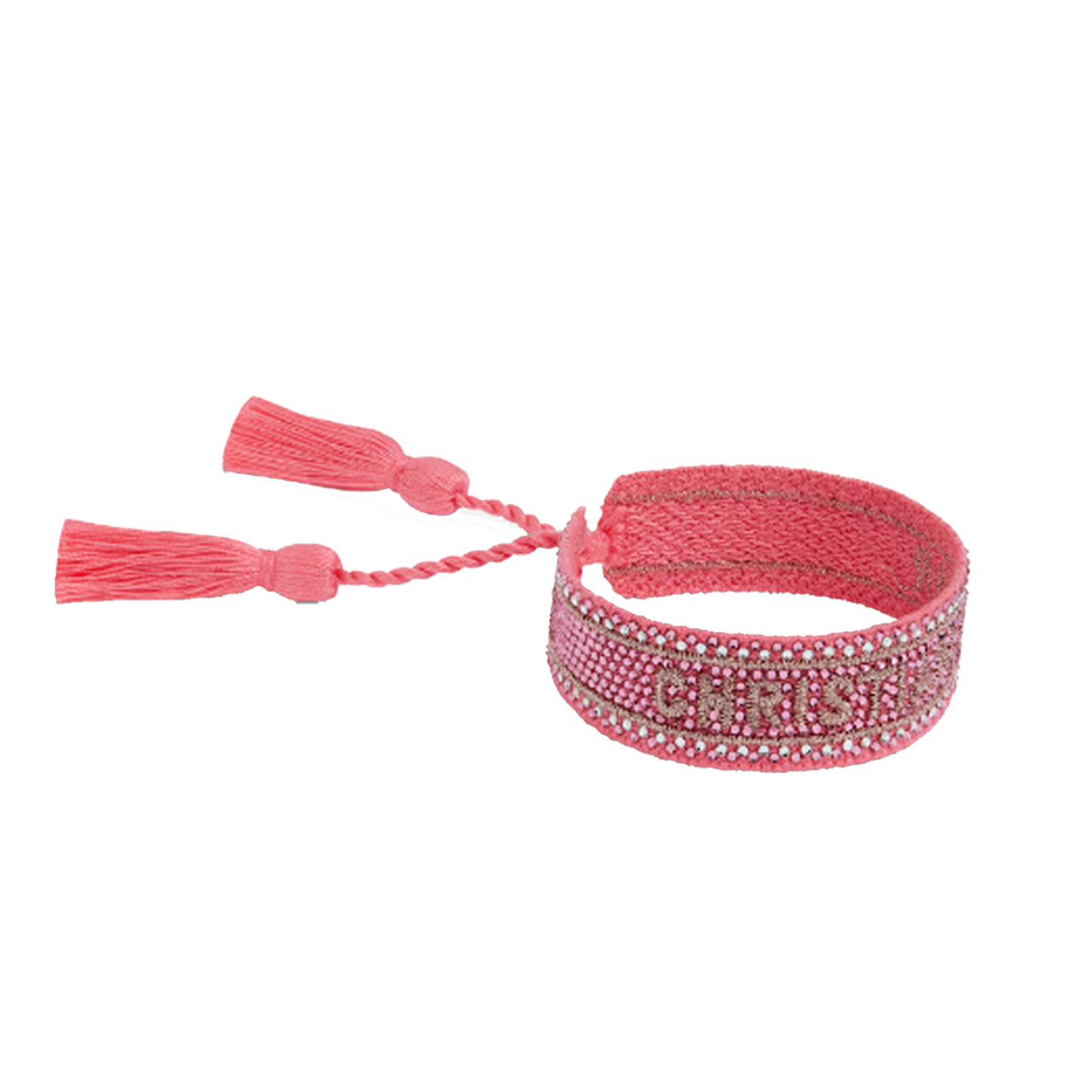 Diana Armband - Rosa / Glitzer