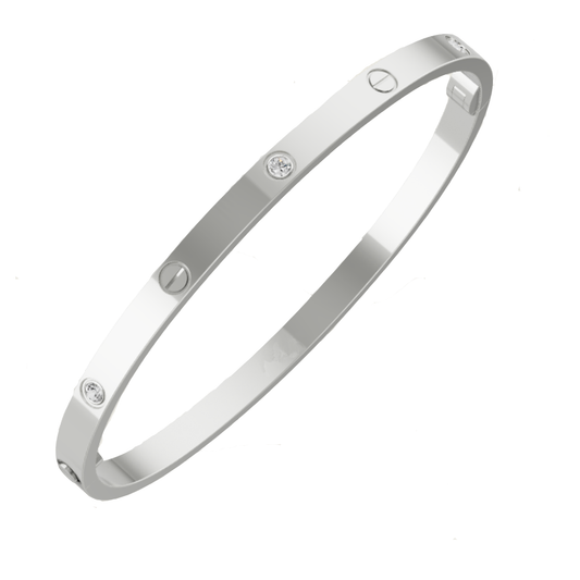 Carolina Diamant Armband - Silber