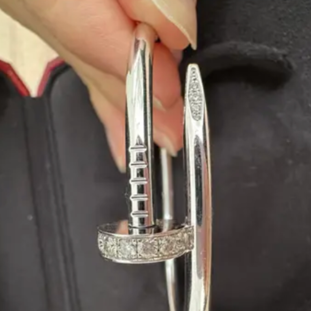 Carolina Armband - Silber / Diamant