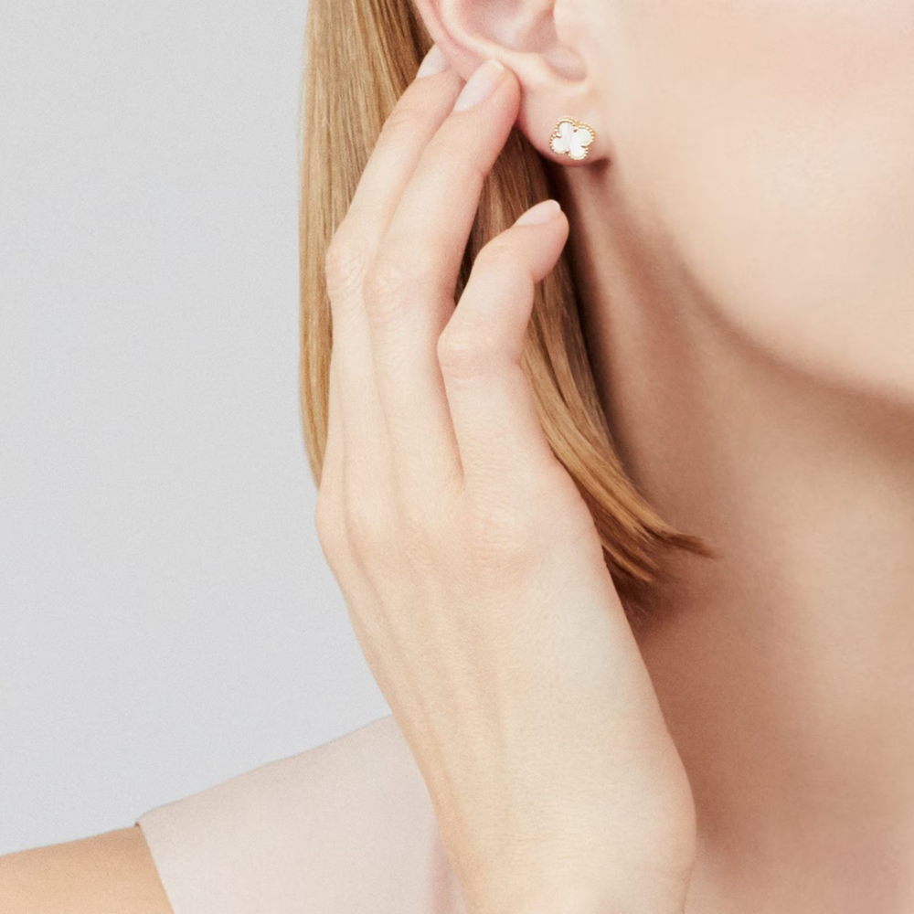 Kleeblatt-Set - Weiß