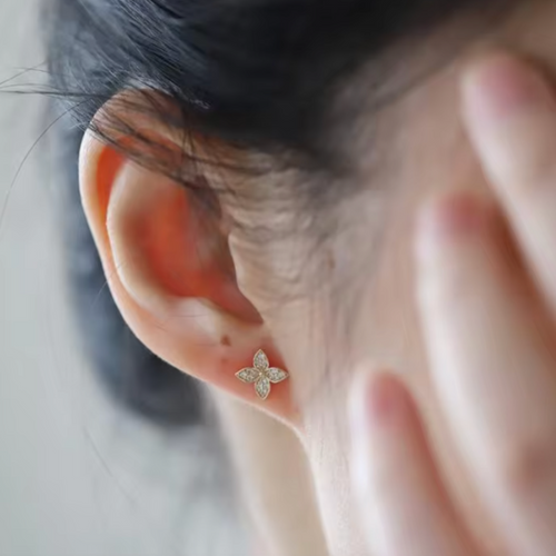 Nicole Ohrringe - Gold