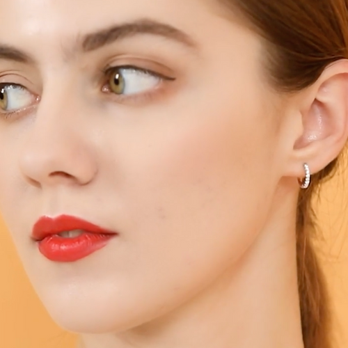 Kleine Ohrringe - Silber