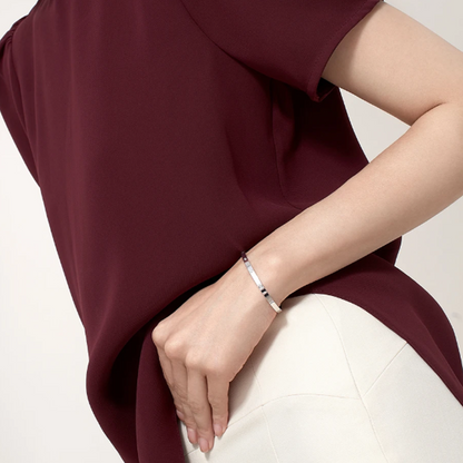 Carolina Diamant Armband - Silber