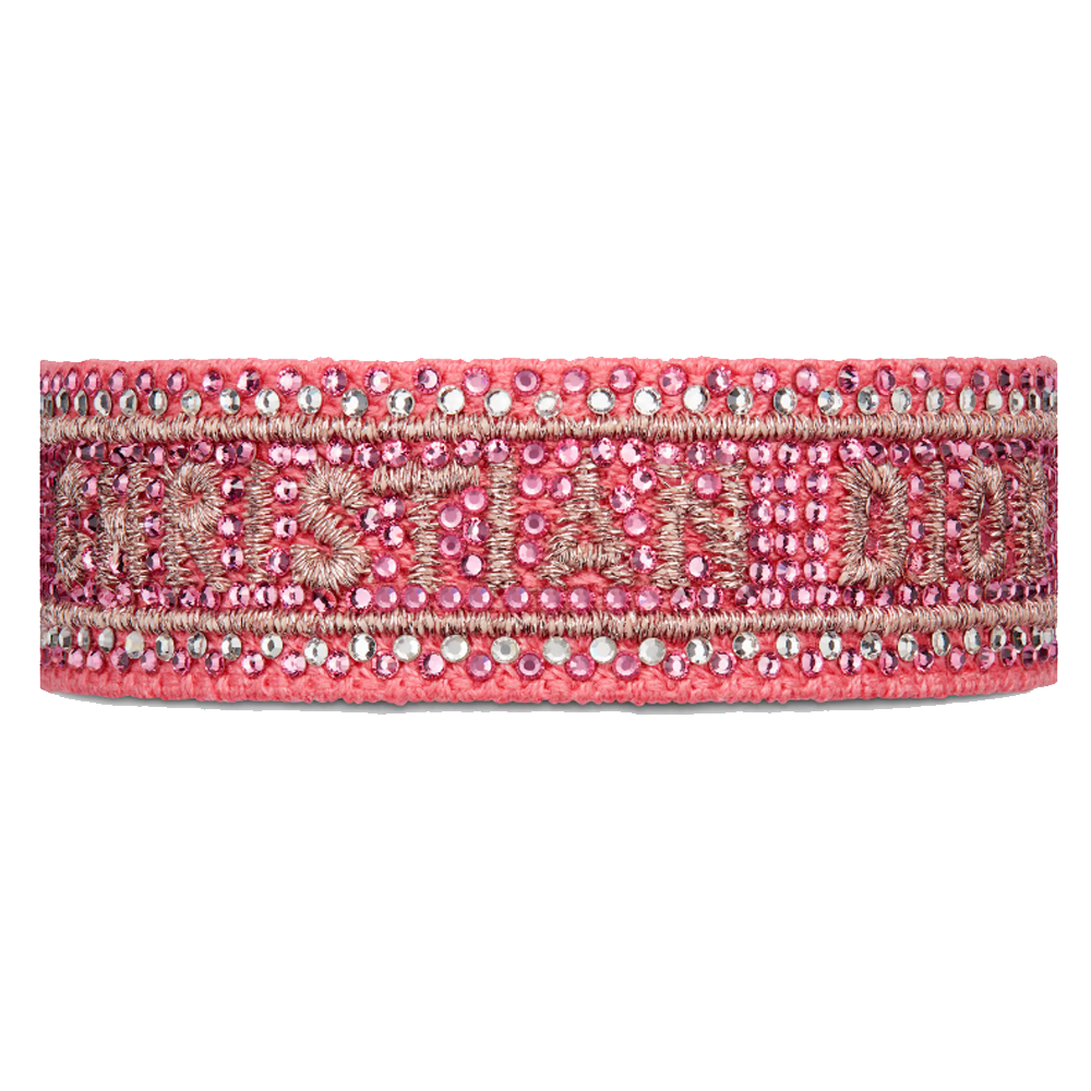 Diana Armband - Rosa / Glitzer