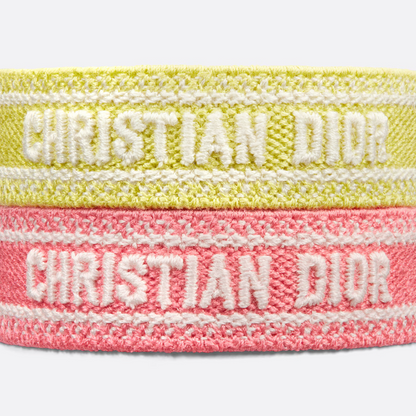 Diana Armband Set Rosa/Gelb