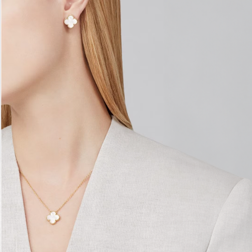 Kleeblatt-Set - Weiß